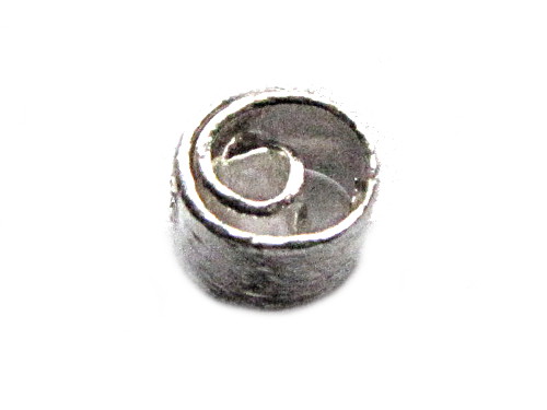 Zwischenteil Schnecke/ Spirale, Silber 925/-, 7mm